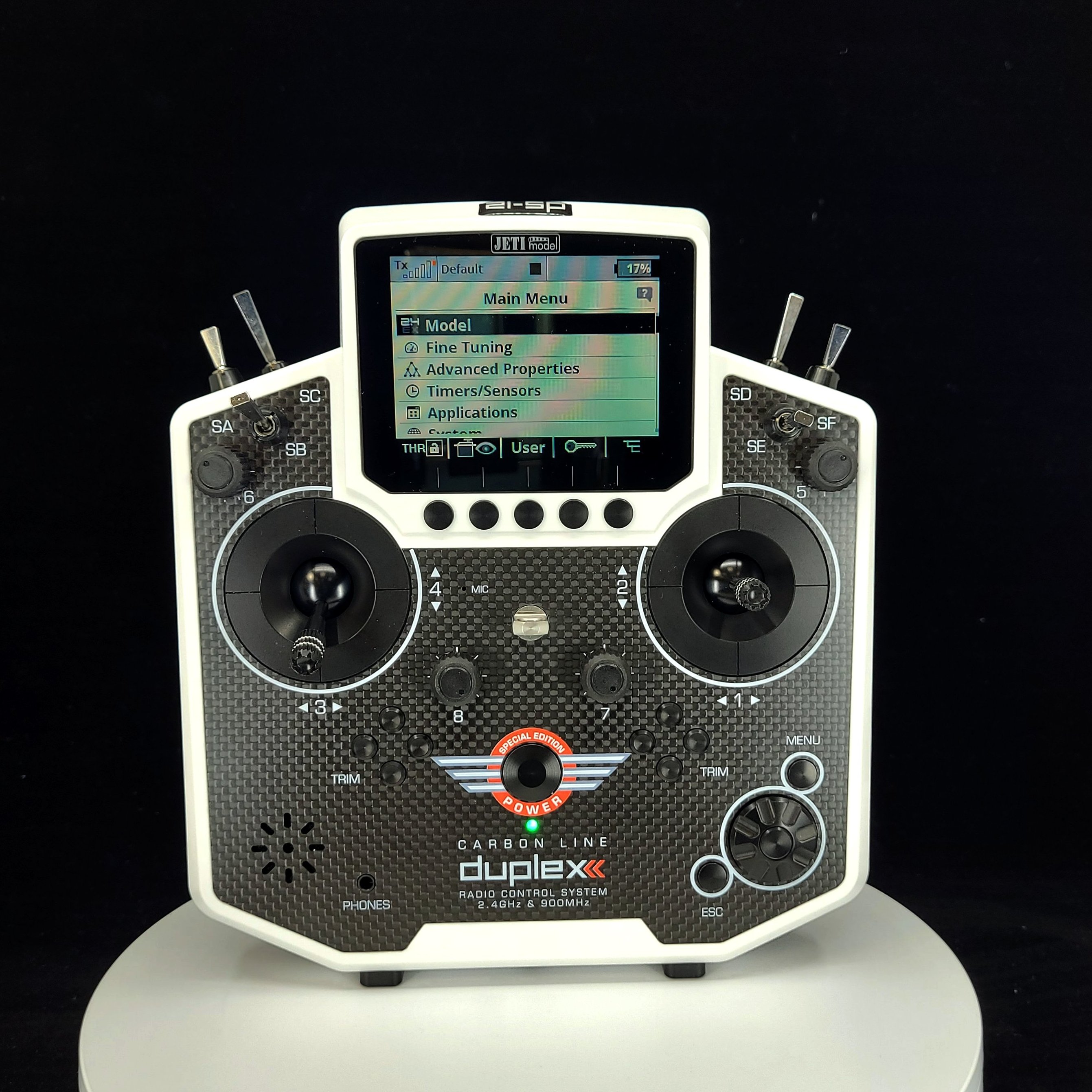 Jeti JDEX-TDS12-CLXW24 Duplex DS-12 Carbon White Special Edition 2024