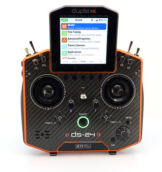 Jeti JDEX-TDS24II-CLOA Duplex DS-24 II - Carbon Line Orange anodized