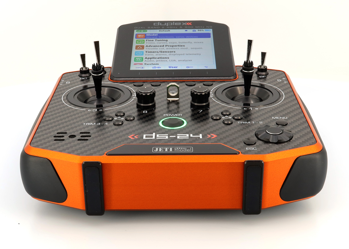 Jeti JDEX-TDS24II-CLOA Duplex DS-24 II - Carbon Line Orange anodized - 10