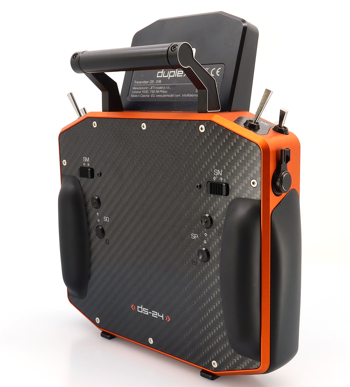 Jeti JDEX-TDS24II-CLOA Duplex DS-24 II - Carbon Line Orange anodized - 5