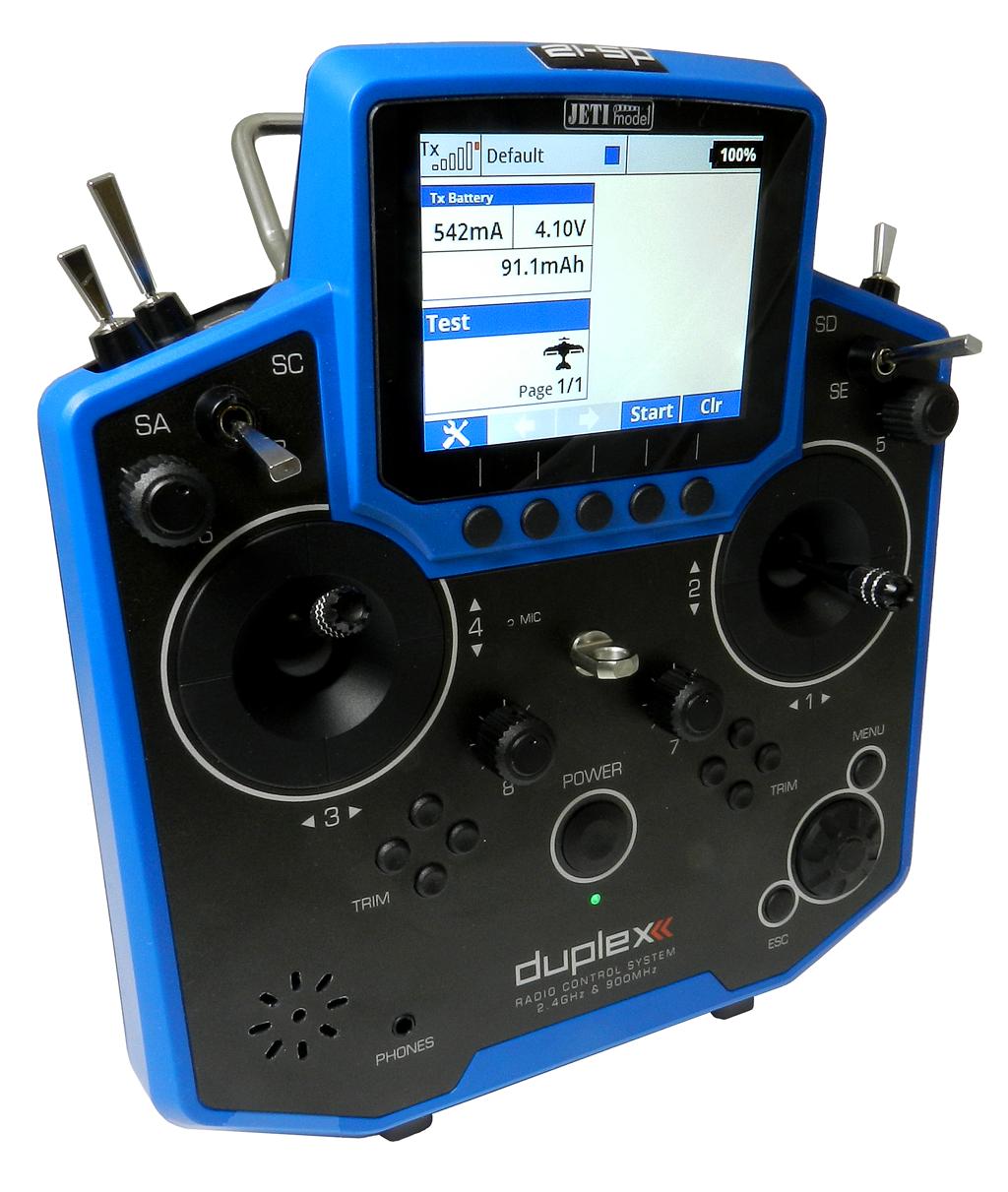 Jeti JDEX-TDS12-MMB Transmitter Duplex DS-12 Blue - 6