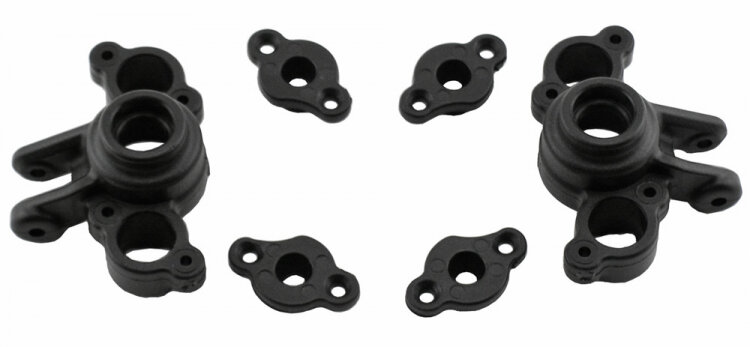 RPM Hjulhubb Svart (Par) Traxxas 1/16