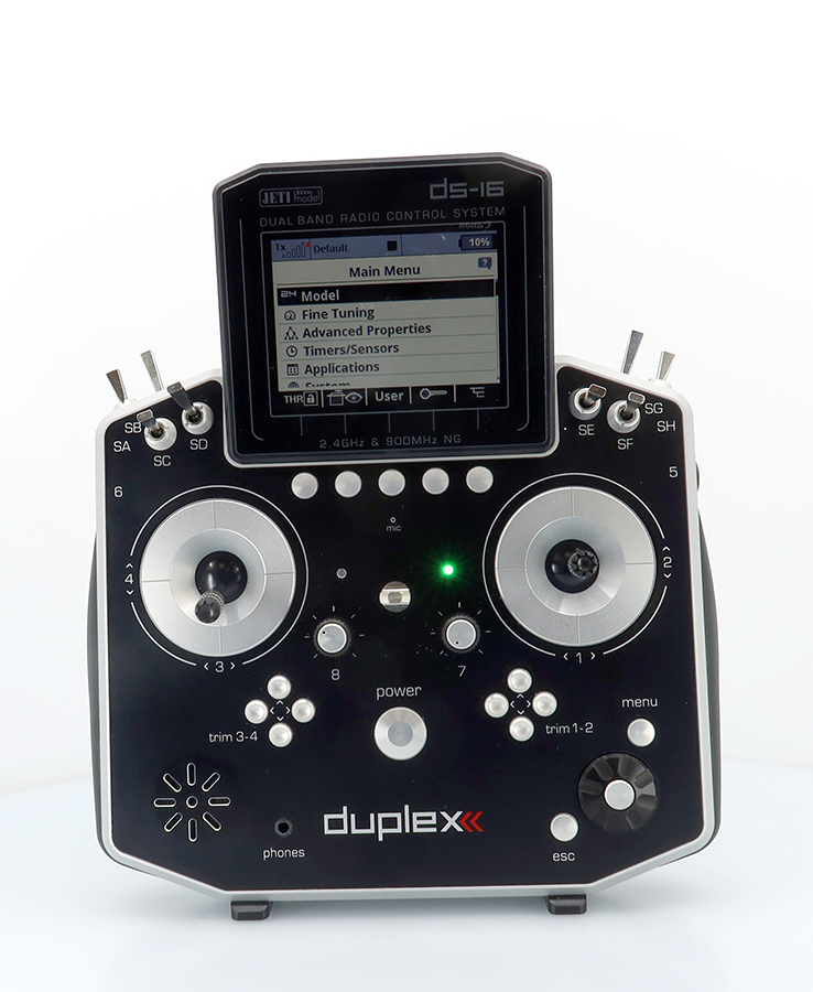 Jeti JDEX-TDS16II-SL Transmitter Duplex DS-16 II. - Silver - 3