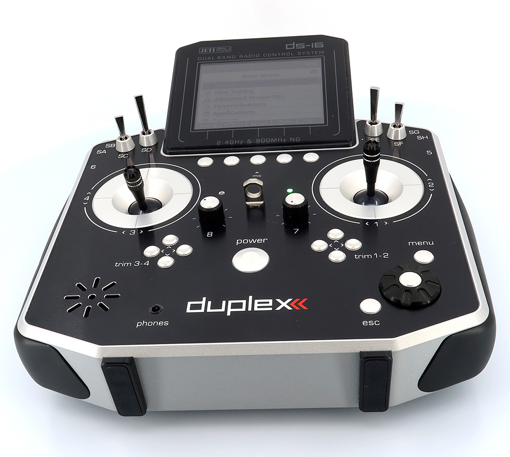 Jeti JDEX-TDS16II-SL Transmitter Duplex DS-16 II. - Silver - 10