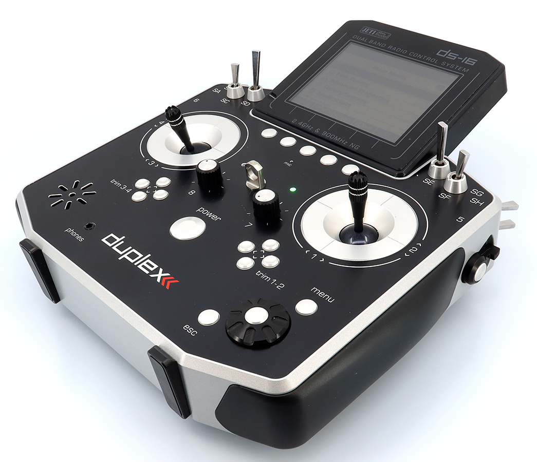 Jeti JDEX-TDS16II-SL Transmitter Duplex DS-16 II. - Silver - 11