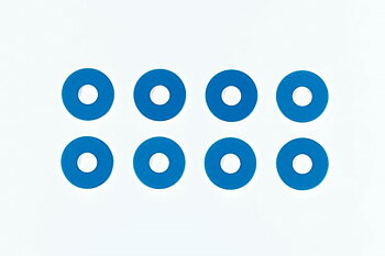 TAMIYA 54573 0.75mm Wheel Spacer Blu *8