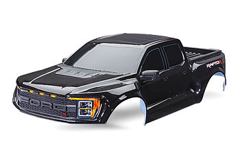 Traxxas 4210112-BLK Body Ford Raptor R Complete Black