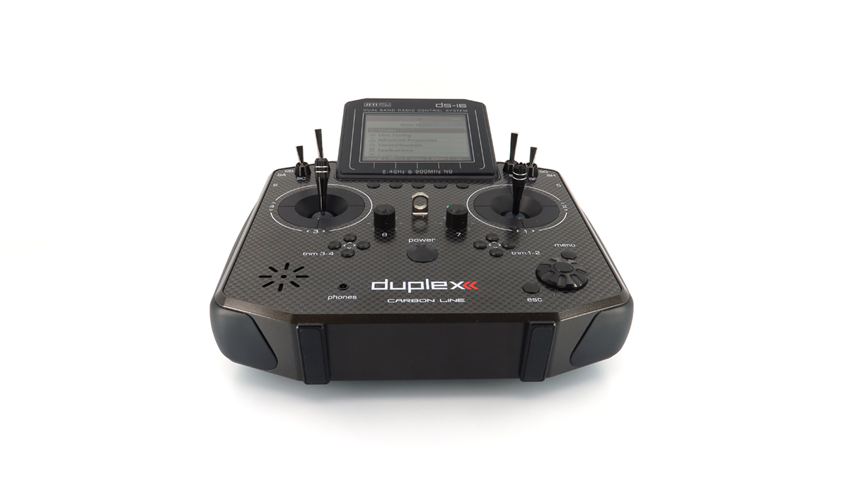 Jeti JDEX-TDS16II-CLKL Transmitter Duplex DS-16 II.- Carbon Line Black Lacquered - 3
