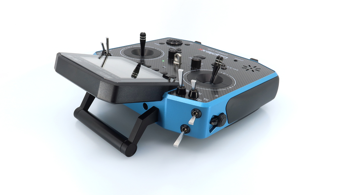 Jeti JDEX-TDS16II-CLBL Transmitter Duplex DS-16 II.- Carbon Line Blue Lacquered - 5