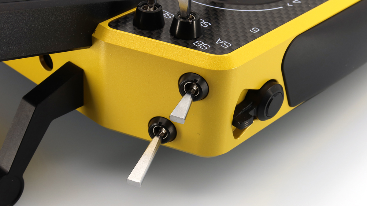 Jeti JDEX-TDS16II-CLYL Transmitter Duplex DS-16 II.- Carbon Line Yellow Lacquered - 9