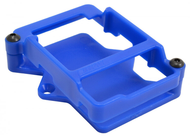 RPM Fäste Förstärkt Blå ESC XL-5 Stampede 4x4, Slash 2WD/4x4