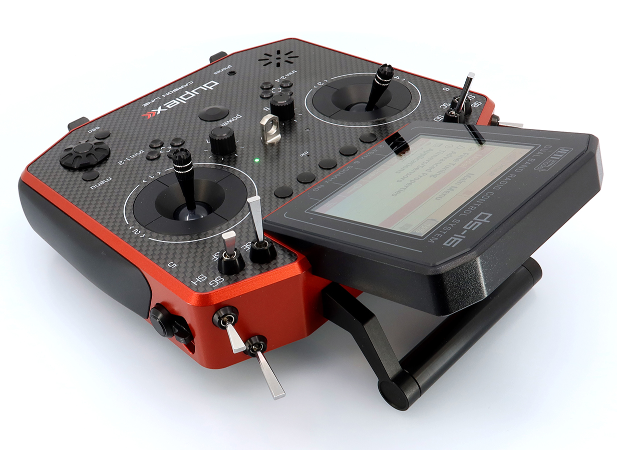 Jeti JDEX-TDS16II-CLRL Transmitter Duplex DS16 II.- Carbon Line RED - 12