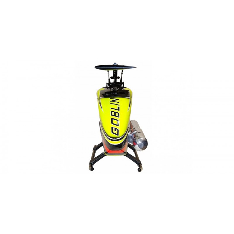 KIT GOBLIN BLACK NITRO YELLOW/CARBON (WITH THUNDERBOLT MAIN AND TAIL BLADES) - 13