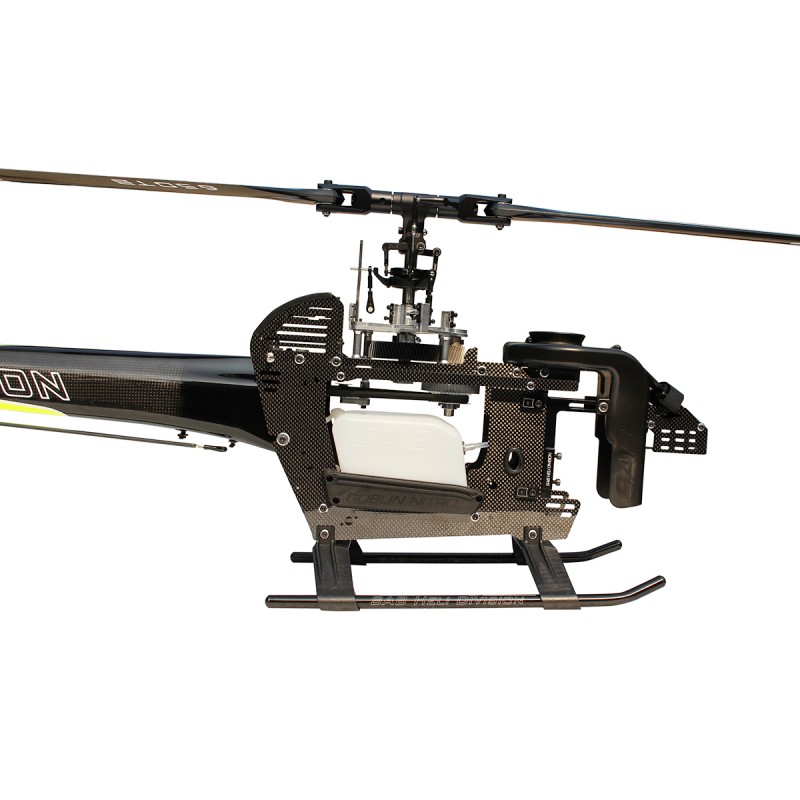 KIT GOBLIN BLACK NITRO YELLOW/CARBON (WITH THUNDERBOLT MAIN AND TAIL BLADES) - 11