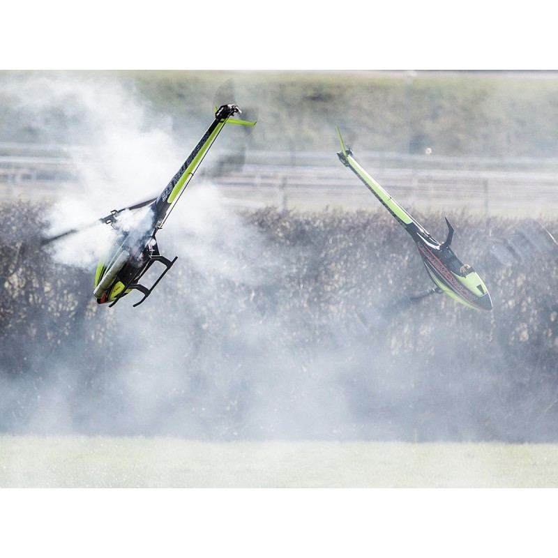 KIT GOBLIN BLACK NITRO YELLOW/CARBON (WITH THUNDERBOLT MAIN AND TAIL BLADES) - 17