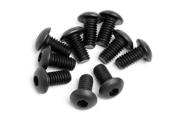 HPI HP94553 Button Head Screw M4X8Mm (10Pcs)
