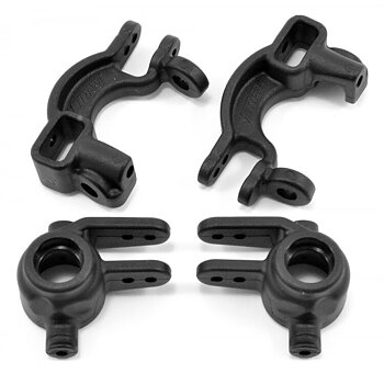 RPM 73592 Styrspindel + Casterblock 4x4: Slash, Stampede, Rustler