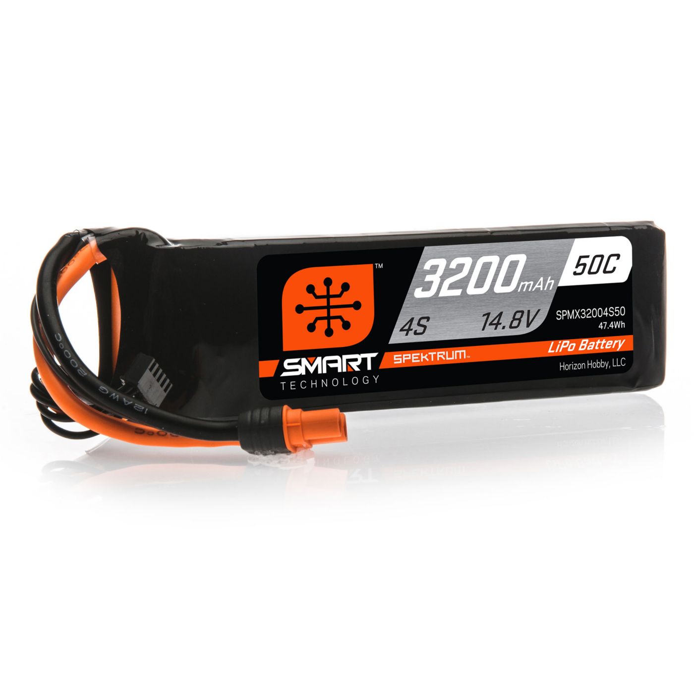 Spektrum 3200mAh 4S 14.8V Smart LiPo Battery 30C IC3