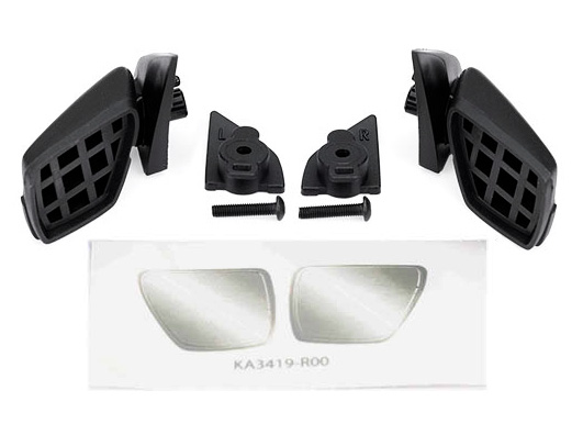 Traxxas 4210143 Side Mirrors Raptor R