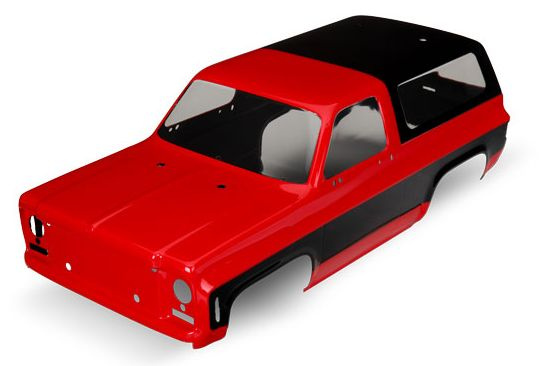 Traxxas 8130A Kaross Chevy Blazer Röd*