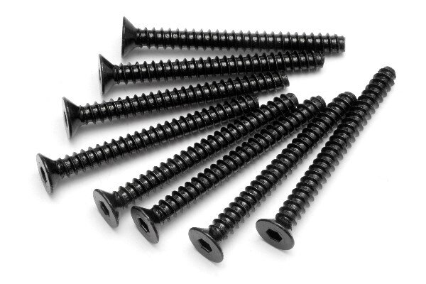 HPI HP94641 Tp Flat Head Screw M4X40Mm (Hex Socket/8Pcs)
