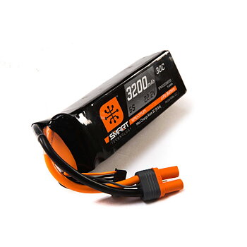 Spektrum 3200mah 6S 22.2V Smart LiPo 30C IC5