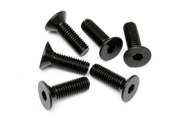 HPI HP94730 Flat Head Screw M5X16Mm (Hex Socket/6Pcs)