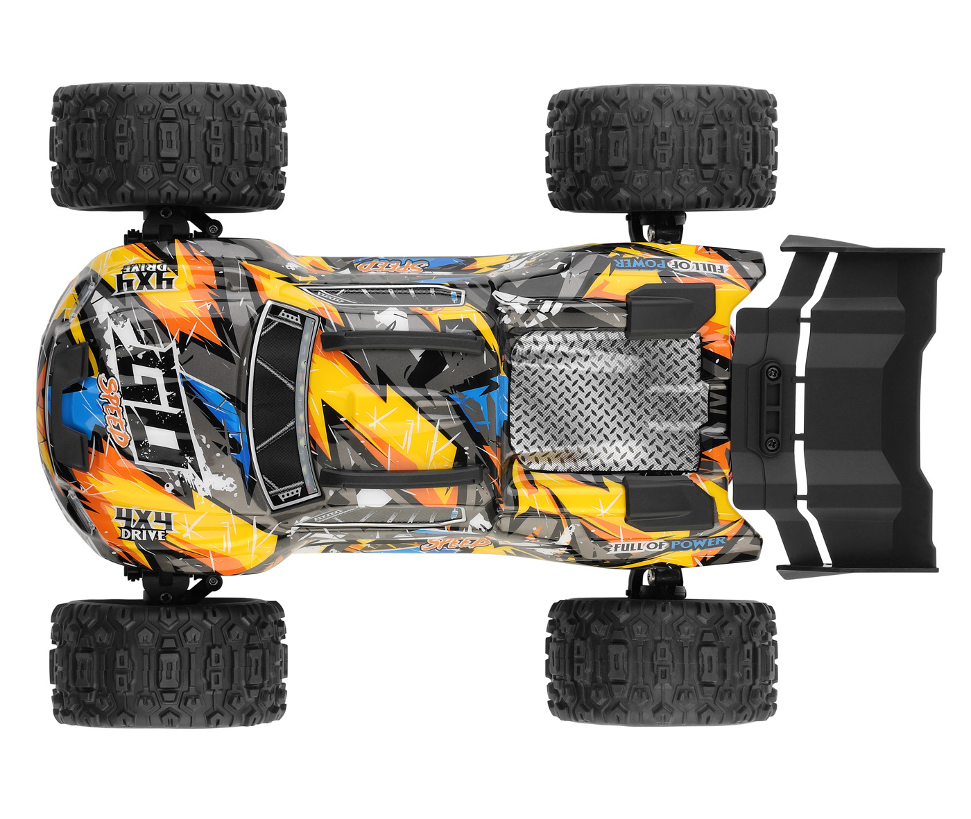 WLToys 184008B WL 184008B 4WD Borstlös Monstertruck 1/18 RTR - 9