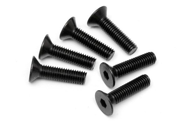 HPI HP94732 Flat Head Screw M5X20Mm (Hex Socket/6Pcs)