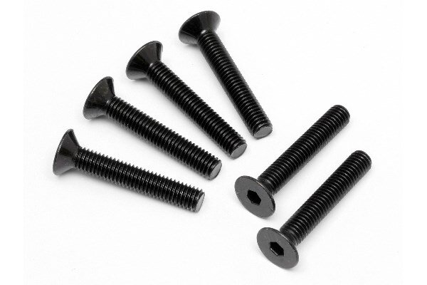 HPI HP94735 Flat Head Screw M5X30Mm (Hex Socket/6Pcs)