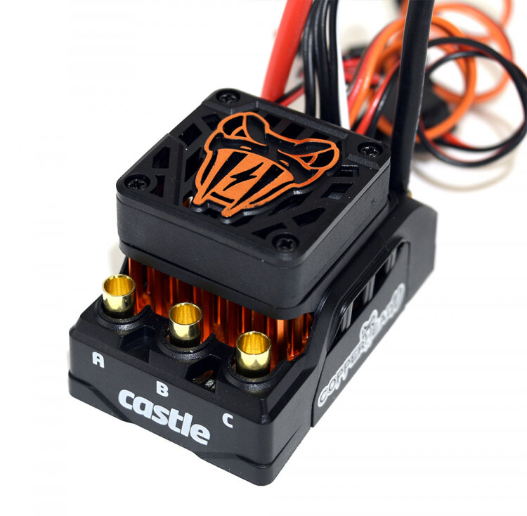 Castle Creations Copperhead 10 16,8V WP Sensor Fartreglage - 6