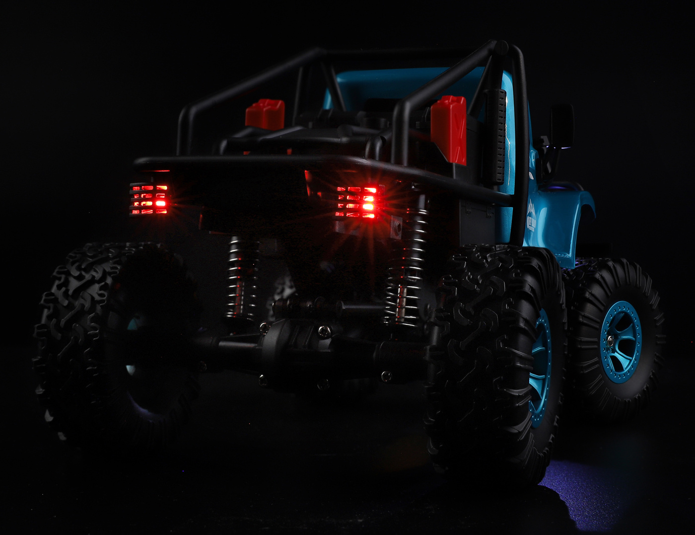 WLToys 184020-RED WL 184020 4WD Retro Crawler 1/18 RTR Röd - 5
