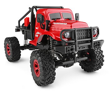 WLToys 184020-RED WL 184020 4WD Retro Crawler 1/18 RTR Röd
