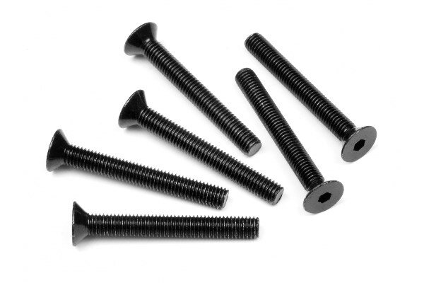 HPI HP94737 Flat Head Screw M5X40Mm (Hex Socket/6Pcs)