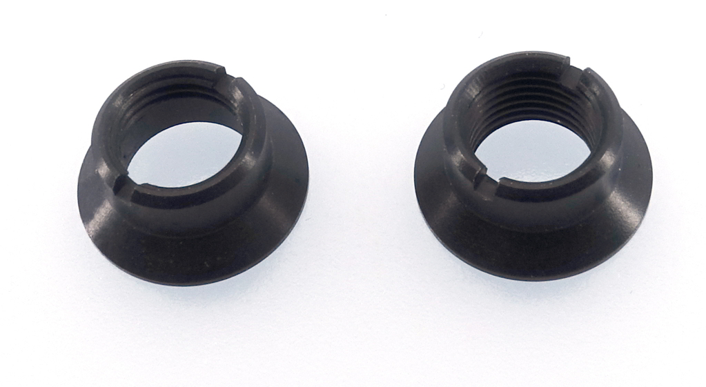 Jeti JMS-DC24-NBT DC 24- Black nuts for upper switches - Front panel