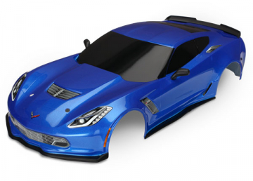 Body Chevrolet Corvette Z06 Blue Painted