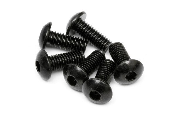 HPI HP94754 Button Head Screw M5X12Mm (Hex Socket/6Pcs)