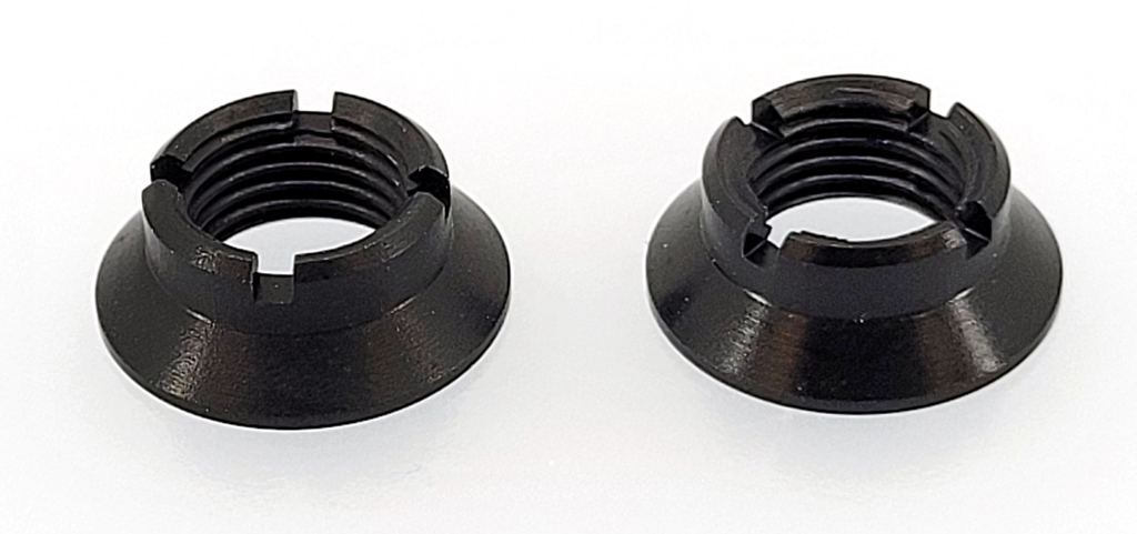 Jeti JMS-DC24II-NBT DC 24- Black nuts for upper switches - Front panel