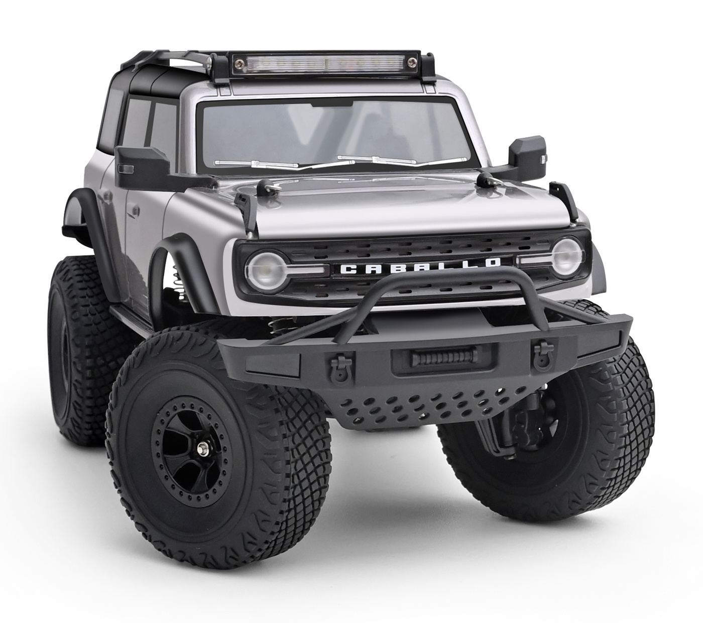 WLToys 184023-GREY WL 184023 4WD Crawler 1/18 RTR Grey - 5