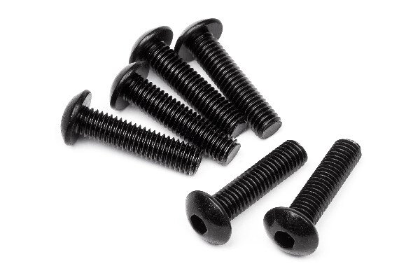 HPI HP94757 Button Head Screw M5X20Mm (Hex Socket/6Pcs)