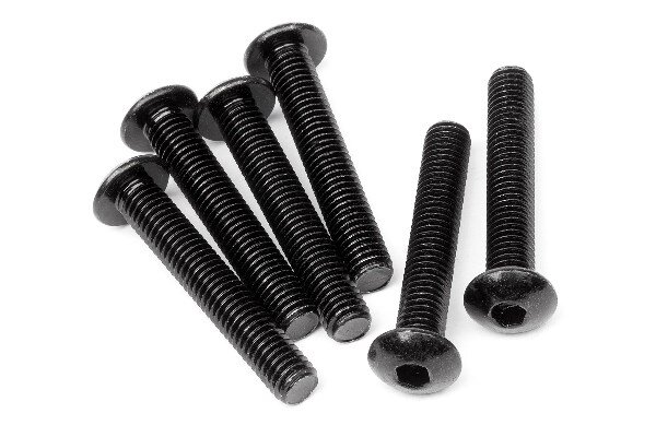 HPI HP94760 Button Head Screw M5X30Mm (Hex Socket/6Pcs)