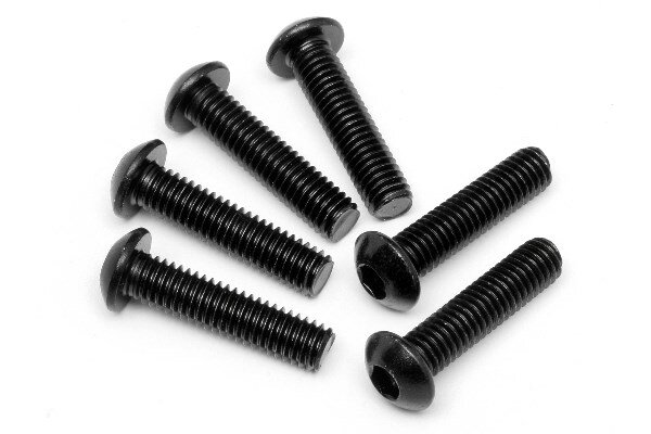 HPI HP94909 Button Head Screw M6X25Mm (Hex Socket/6Pcs)