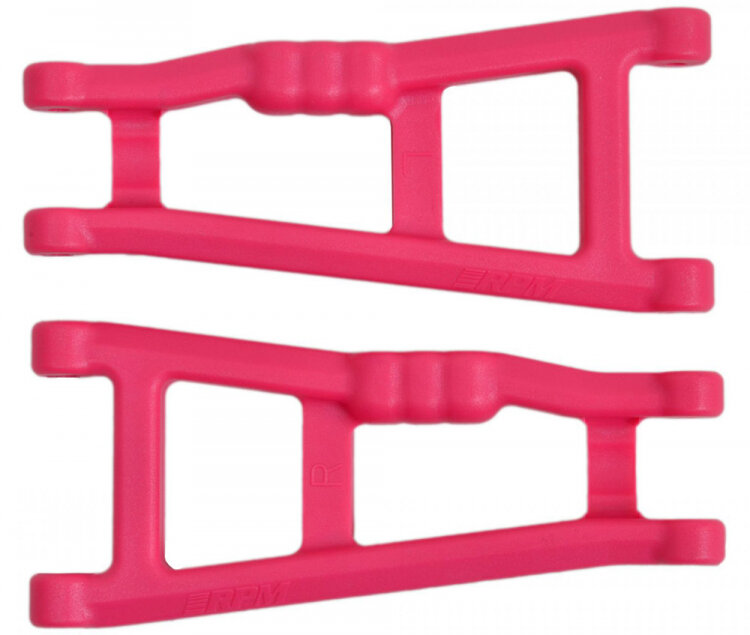 RPM Bärarmar Bak Rosa (Par) Rustler, Stampede - 2WD