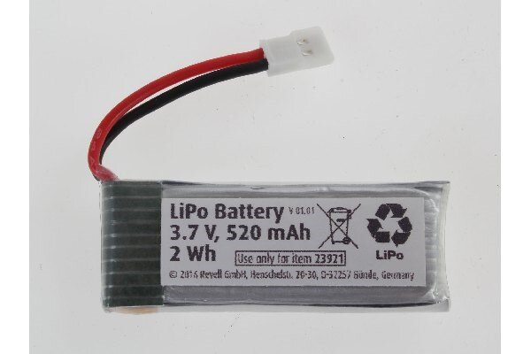 Revell 43673 Battery 3,7V/520 mAh (23921)