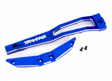 Traxxas 10221-BLUE Chassistag Fram Alu Blå Maxx Slash