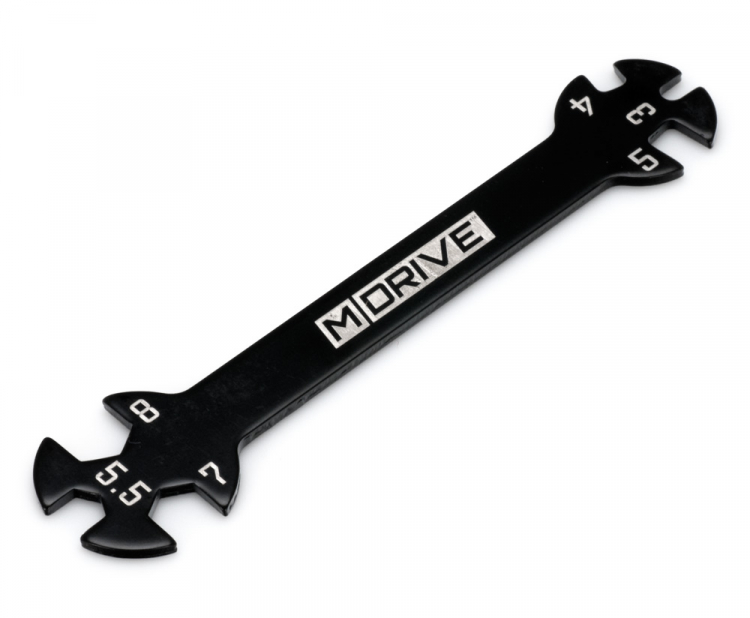 Universal Tool - Nut Driver 5.5/7/8mm -  Turnbuckle 3/4/5mm - 2