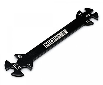 M-Drive 50300 Universal Verktyg Mutter 5.5/7/8mm - Stag 3/4/5mm