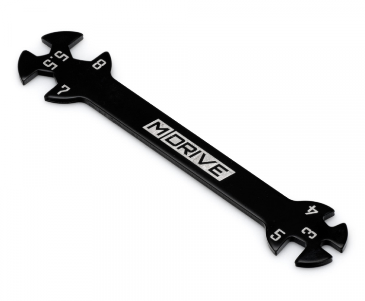 Universal Tool - Nut Driver 5.5/7/8mm -  Turnbuckle 3/4/5mm - 3