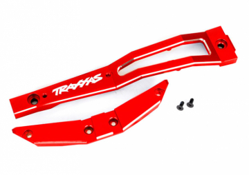 Traxxas 4210221-RED Chassis Brace Front Alu Red Maxx Slash
