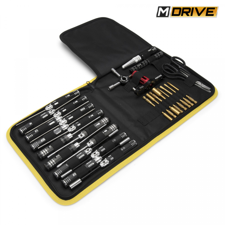 M-Drive 90500 Verktygsväska/fodral - 260x240x35mm - 6